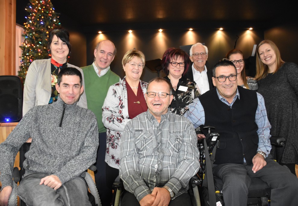 Une tradition depuis 40 ans:  Le Noël de l'Association des personnes handicapes!