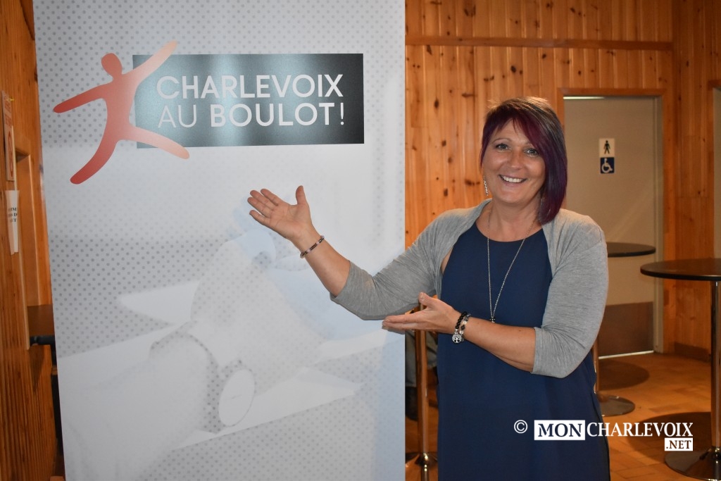 Sylvie Lord, de l'or pour le Salon de l'emploi de Charlevoix 2019!