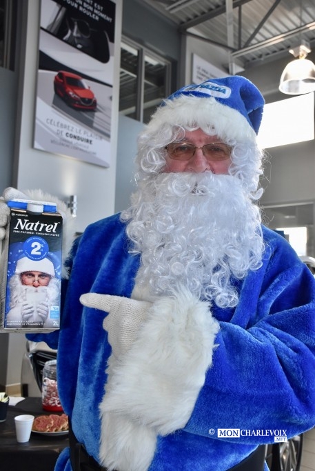 Père Noël est passé faire son tour chez Charlevoix Mazda