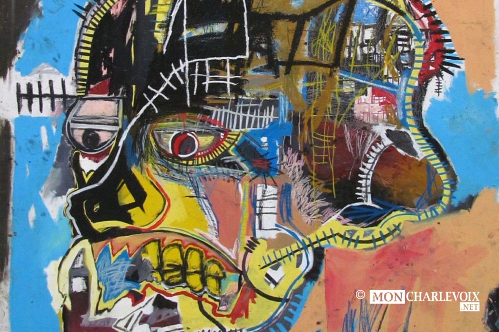 Oeuvre de Jean-Michel Basquiat New-York Graffeur décédé à 27 ans